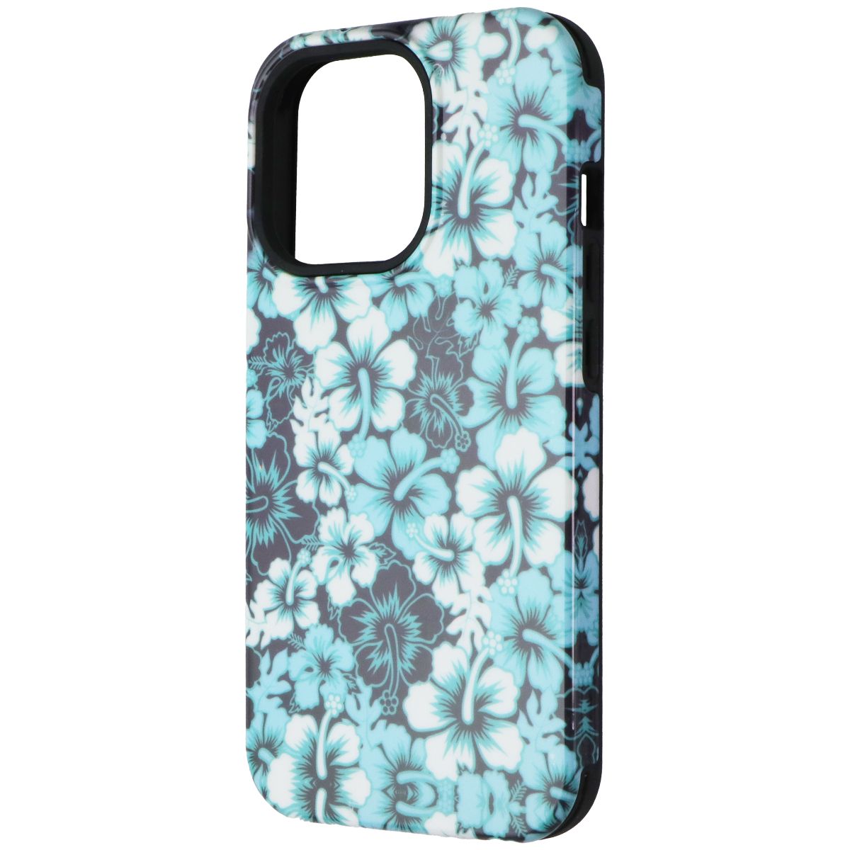 MyBat Pro Fuse Series Case with Magnet for Apple iPhone 13 Pro - Blue Hibiscus Cell Phone - Cases, Covers & Skins MyBat Pro - Simple Cell Bulk Wholesale Pricing - USA Seller