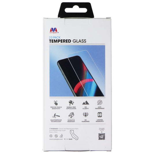 Mybat Tempered Glass Screen Protector for Apple iPhone 13 Mini - 25 Pack Cell Phone - Screen Protectors MyBat - Simple Cell Bulk Wholesale Pricing - USA Seller