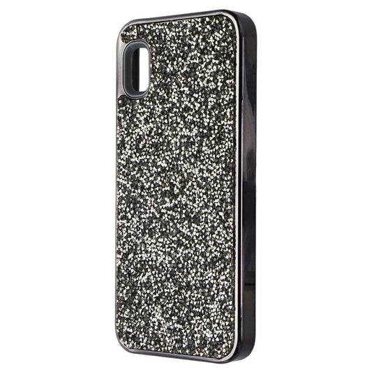 MyBat Encrusted Rhinestones Hybrid Case for Samsung Galaxy A10e - Gold Glitter Cell Phone - Cases, Covers & Skins MyBat - Simple Cell Bulk Wholesale Pricing - USA Seller