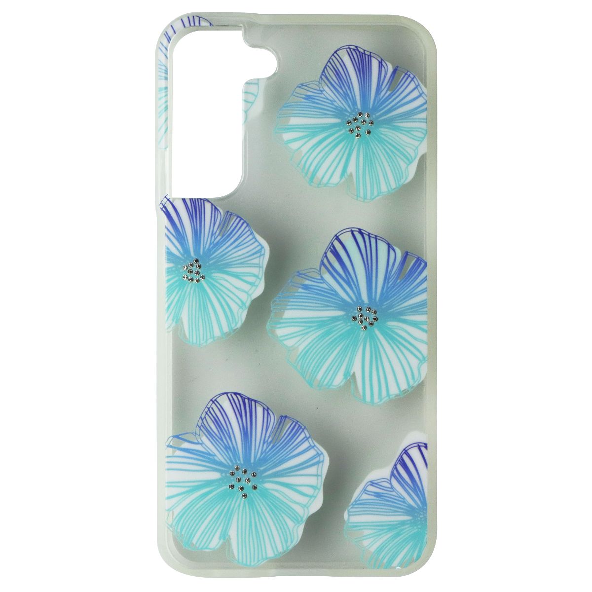 MyBat Pro Mood Diamond Series Case for Samsung Galaxy (S22+) - Blue Seashell Cell Phone - Cases, Covers & Skins MyBat Pro - Simple Cell Bulk Wholesale Pricing - USA Seller