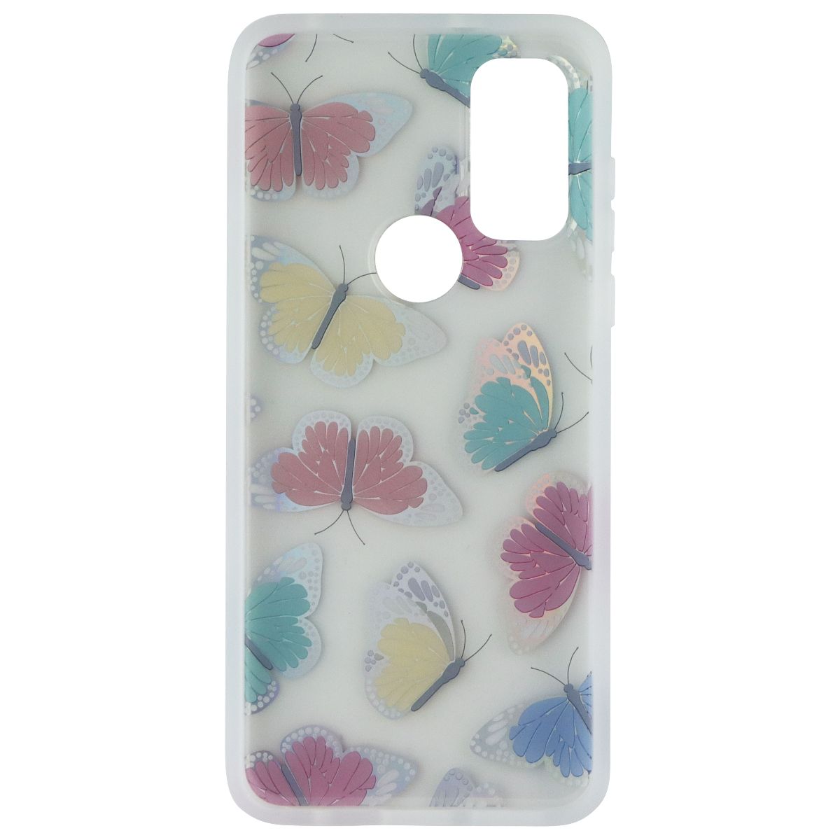 MyBat Pro Mood Series Case for Motorola Moto G Pure - Neon Butterflies Cell Phone - Cases, Covers & Skins MyBat Pro - Simple Cell Bulk Wholesale Pricing - USA Seller