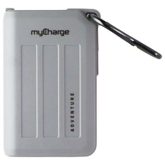 myCharge Adventure H20 Portable Charger (10,050mAh) - Gray/Black Cell Phone - Chargers & Cradles myCharge    - Simple Cell Bulk Wholesale Pricing - USA Seller