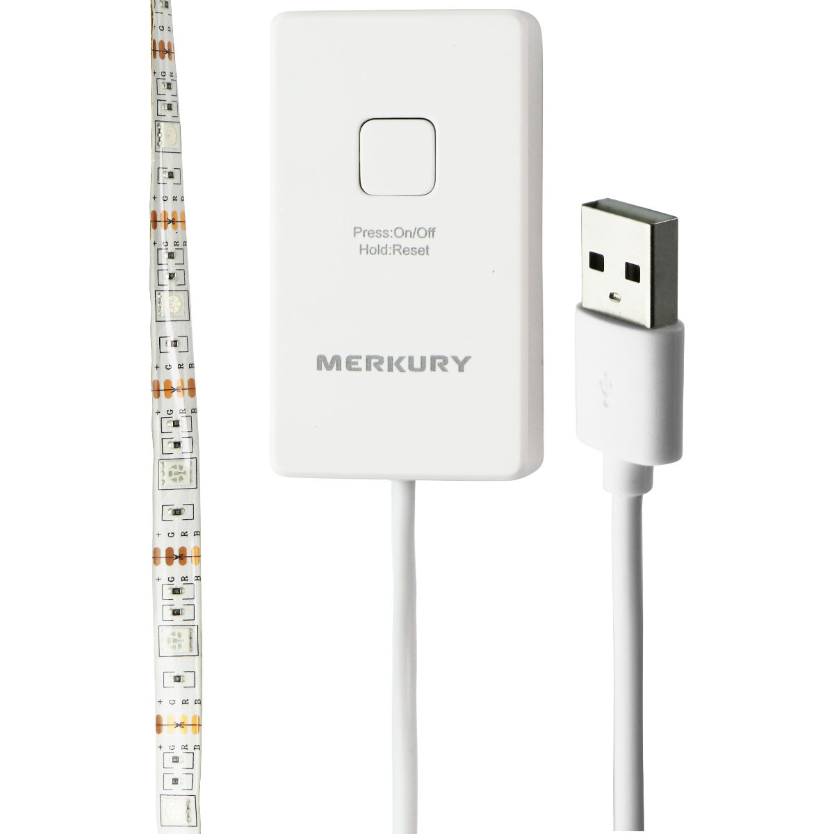 Merkury Innovations Smart Wi-Fi LED Strip Lights, 2M/6.5 FT Camera Accessories - Lighting Kits Merkury Innovations - Simple Cell Bulk Wholesale Pricing - USA Seller