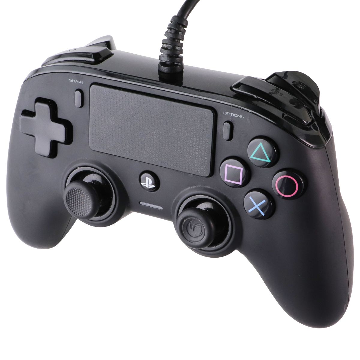 Nacon Wired Compact Controller for Sony PlayStation 4 (PS4) - Black (BB4469)