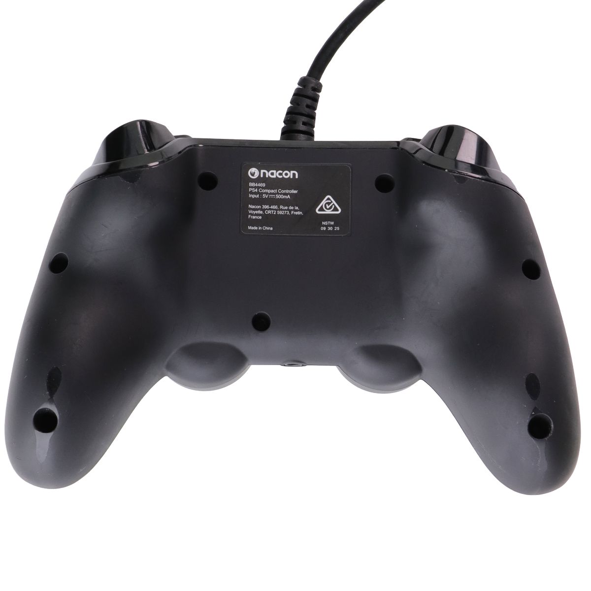 Nacon Wired Compact Controller for Sony PlayStation 4 (PS4) - Black (BB4469)
