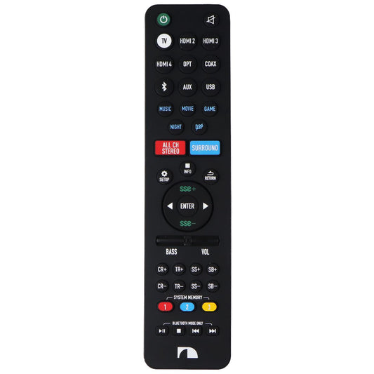 Nakamichi Shockwafe 2nd Gen SoundBar Remote Control - Black TV, Video & Audio Accessories - Remote Controls Nakamichi - Simple Cell Bulk Wholesale Pricing - USA Seller