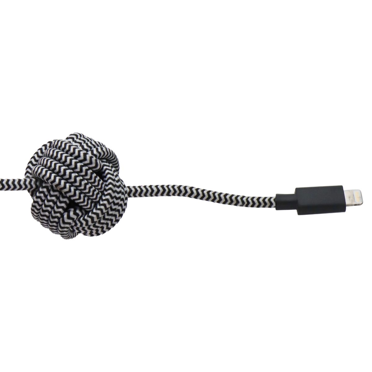 Native Union Night Series MFI Cable for Apple Devices - (10ft / 3m) - Zebra Cell Phone - Cables & Adapters Native Union - Simple Cell Bulk Wholesale Pricing - USA Seller