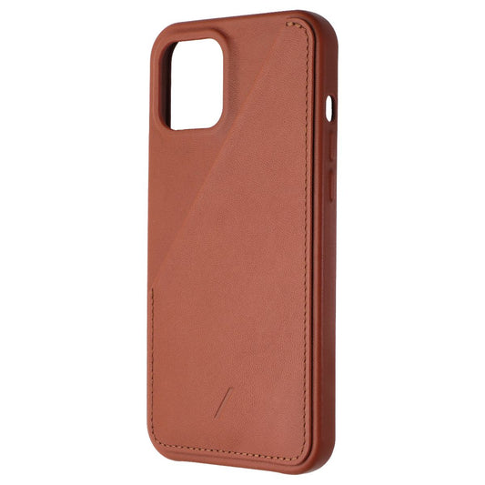 Native Union Clic Card Case for Apple iPhone 12 Pro Max - Tan Leather Cell Phone - Cases, Covers & Skins Native Union - Simple Cell Bulk Wholesale Pricing - USA Seller