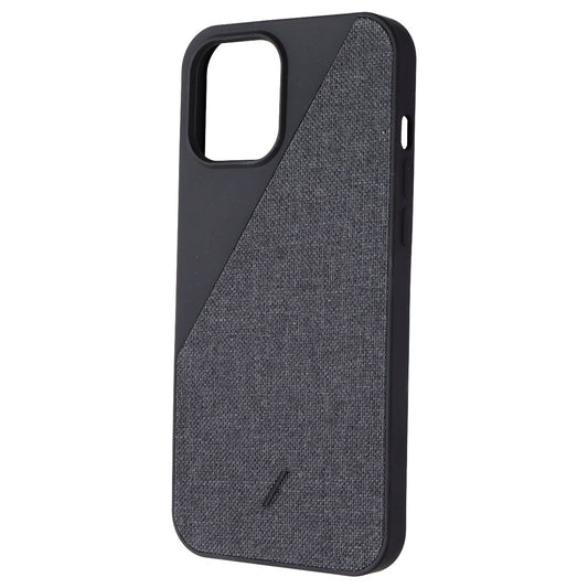 Native Union Clic Canvas Series Case for Apple iPhone 12 Pro Max - Black Cell Phone - Cases, Covers & Skins Native Union - Simple Cell Bulk Wholesale Pricing - USA Seller
