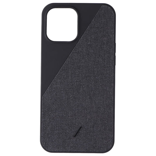 Native Union Clic Canvas Series Case for Apple iPhone 12 Pro Max - Black Cell Phone - Cases, Covers & Skins Native Union    - Simple Cell Bulk Wholesale Pricing - USA Seller