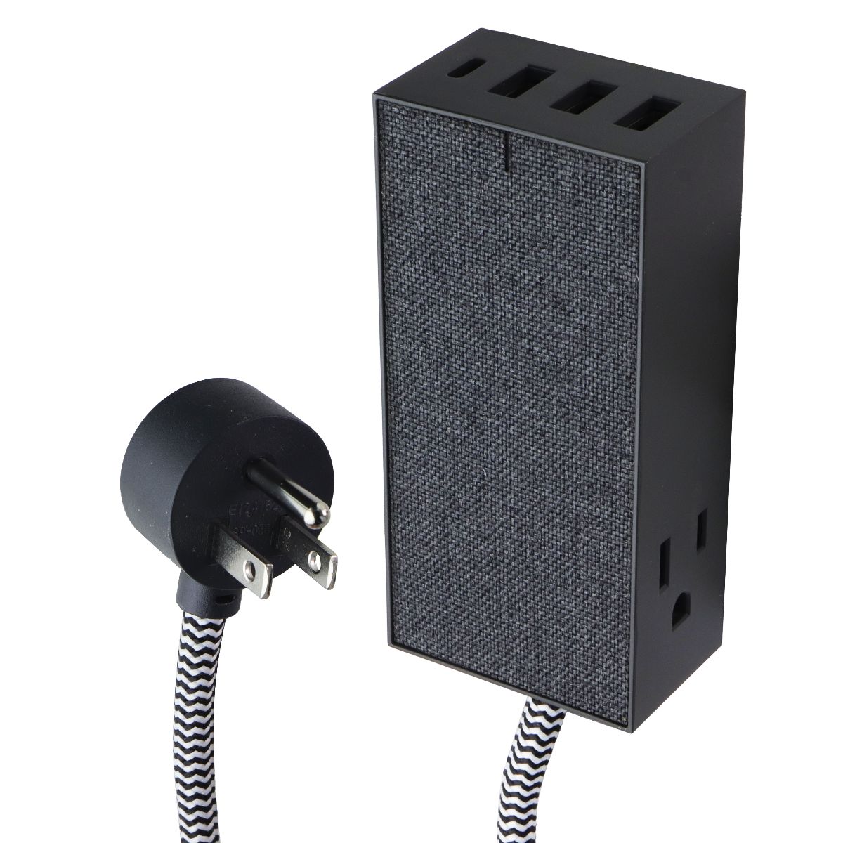 Native Union Smart Hub Bridge (3x USB-A / 1x USB-C / 2x AC Outlets) - Gray Cell Phone - Chargers & Cradles Native Union - Simple Cell Bulk Wholesale Pricing - USA Seller