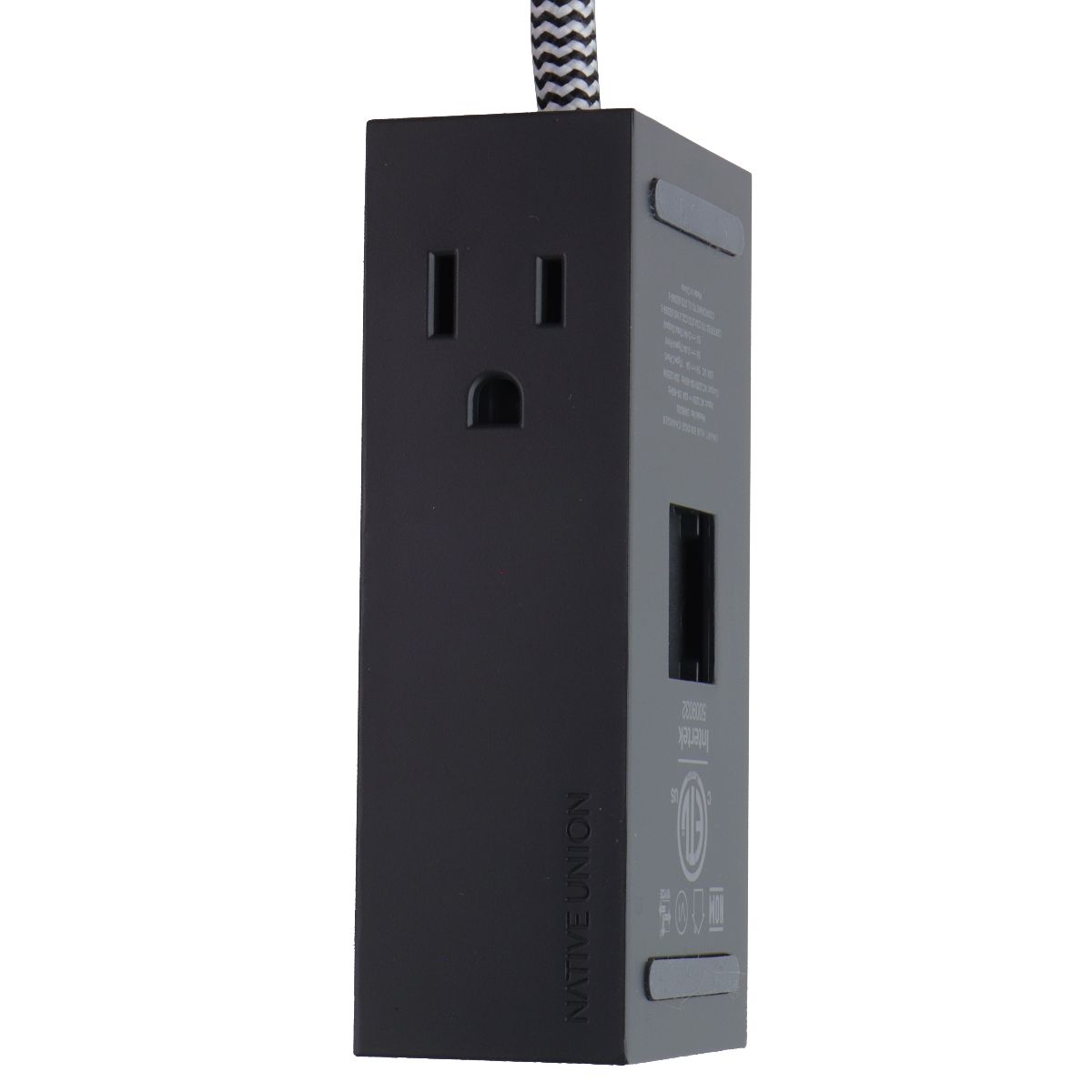 Native Union Smart Hub Bridge (3x USB-A / 1x USB-C / 2x AC Outlets) - Gray Cell Phone - Chargers & Cradles Native Union - Simple Cell Bulk Wholesale Pricing - USA Seller