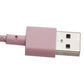 Native Union 4 foot USB-A to Lightning 8-Pin Belt Cable with Strap - Pink
