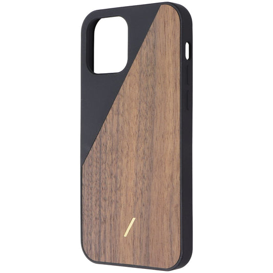 Native Union Clic Wooden Case for iPhone 12 / iPhone 12 Pro - Walnut/Black Cell Phone - Cases, Covers & Skins Native Union - Simple Cell Bulk Wholesale Pricing - USA Seller