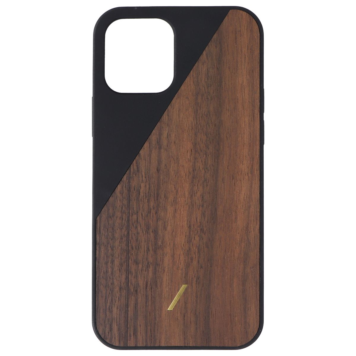 Native Union Clic Wooden Case for iPhone 12 / iPhone 12 Pro - Walnut/Black Cell Phone - Cases, Covers & Skins Native Union - Simple Cell Bulk Wholesale Pricing - USA Seller