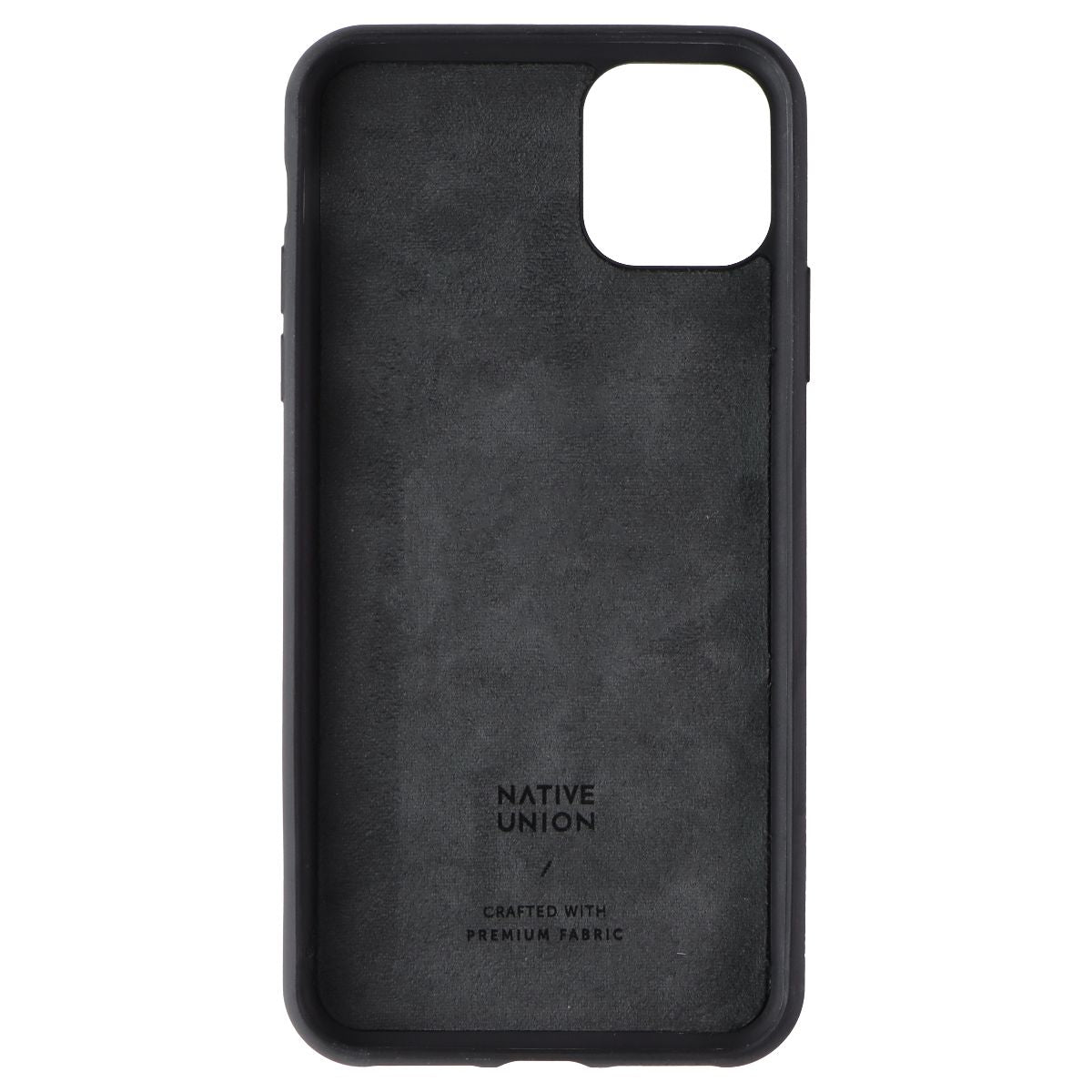 Native Union Clic Canvas Series Case for Apple iPhone 11 Pro Max - Black Cell Phone - Cases, Covers & Skins Native Union - Simple Cell Bulk Wholesale Pricing - USA Seller