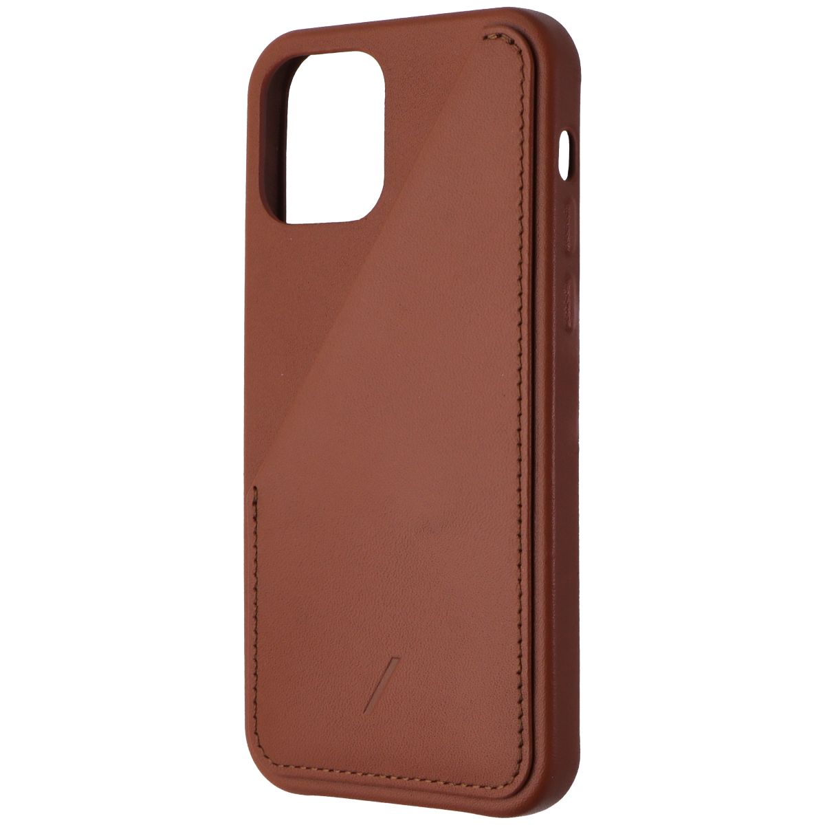 Native Union Clic Card for Apple iPhone 12 Pro/12 - Tan Leather Cell Phone - Cases, Covers & Skins Native Union    - Simple Cell Bulk Wholesale Pricing - USA Seller