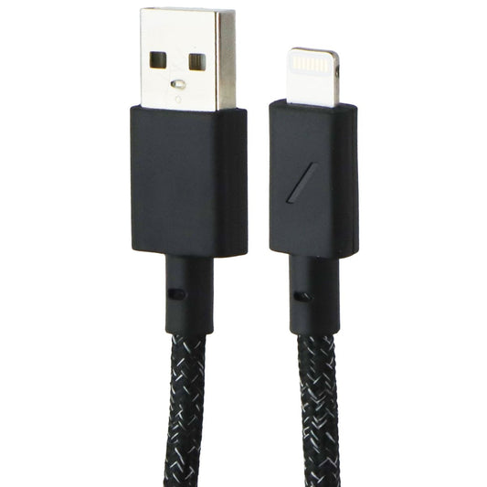 Native Union 10FT USB-A to Lightning 8-Pin Belt Cable - Black / White Cell Phone - Cables & Adapters Native Union - Simple Cell Bulk Wholesale Pricing - USA Seller