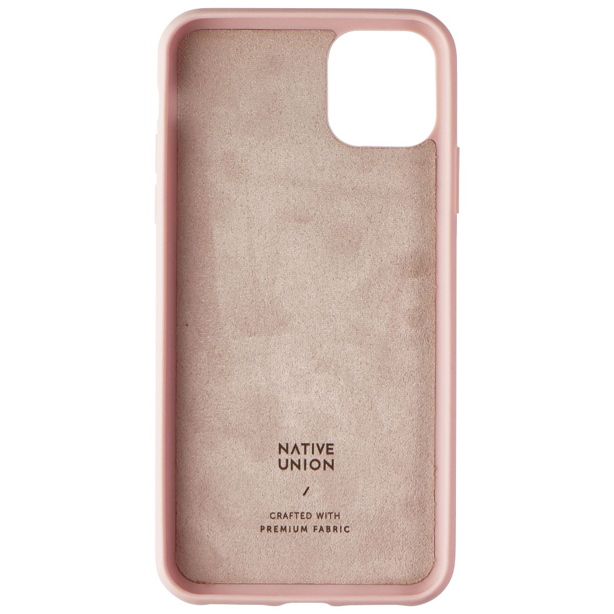 Native Union Clic Canvas Series Case for Apple iPhone 11 Pro Max - Rose Cell Phone - Cases, Covers & Skins Native Union - Simple Cell Bulk Wholesale Pricing - USA Seller