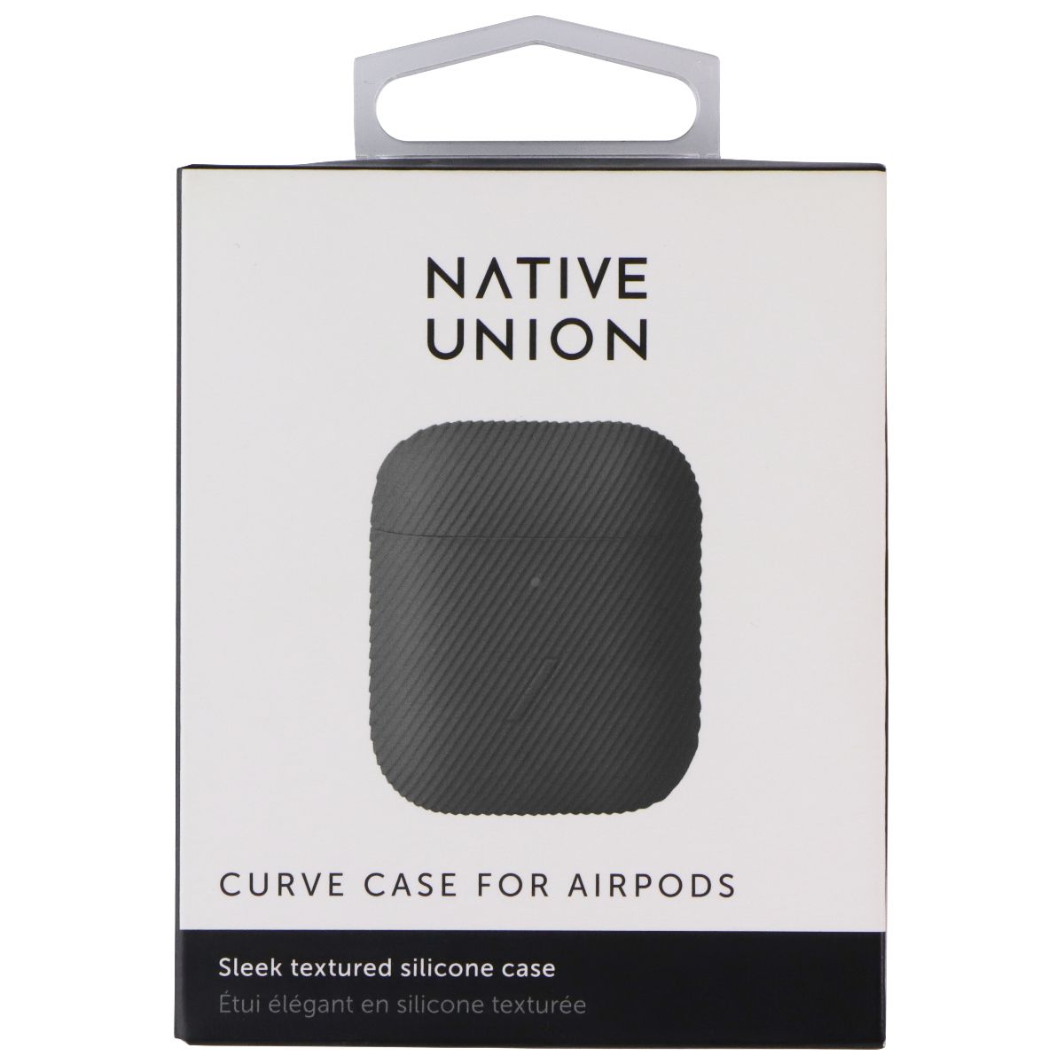 Native Union Silicone Curve Case for Airpods (Gen 1 & 2) - Black iPod, Audio Player Accessories - Other Portable Audio Accs Native Union - Simple Cell Bulk Wholesale Pricing - USA Seller