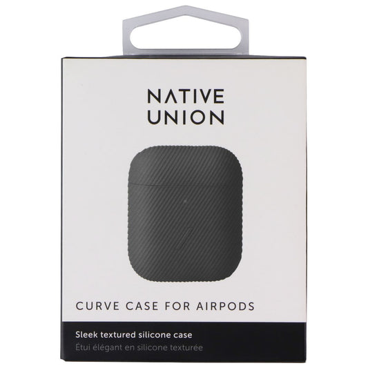 Native Union Silicone Curve Case for Airpods (Gen 1 & 2) - Black iPod, Audio Player Accessories - Other Portable Audio Accs Native Union - Simple Cell Bulk Wholesale Pricing - USA Seller