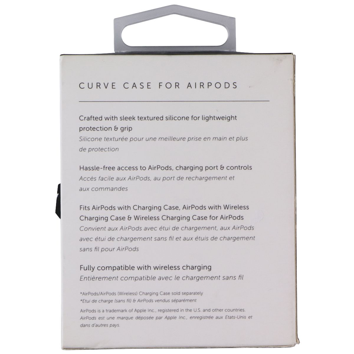 Native Union Silicone Curve Case for Airpods (Gen 1 & 2) - Black iPod, Audio Player Accessories - Other Portable Audio Accs Native Union - Simple Cell Bulk Wholesale Pricing - USA Seller