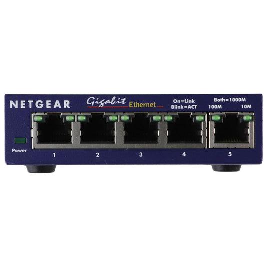 NETGEAR ProSafe GS105 5-Port Gigabit Ethernet Switch Network Hub (GS105v4)