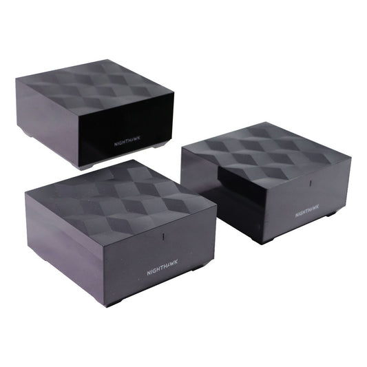 NetGear Nighthawk Mesh WiFi 6 System AX1500 (MK6W-100NAS) - Black Networking - Wireless Wi-Fi Routers Netgear - Simple Cell Bulk Wholesale Pricing - USA Seller