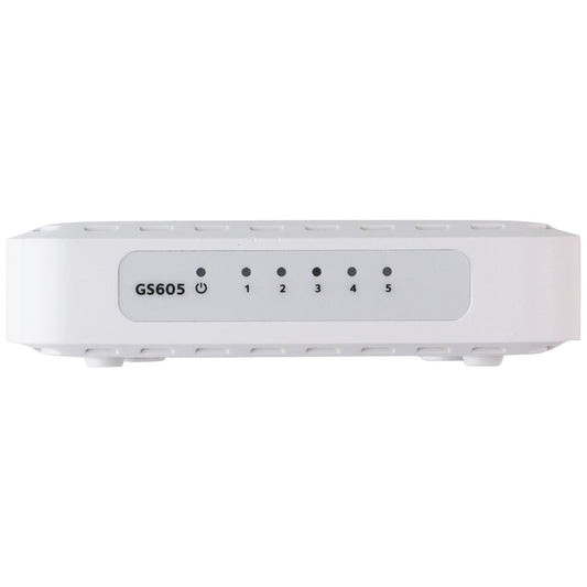 NETGEAR 5 Port Gigabit Ethernet Switch (GS605v5) - White