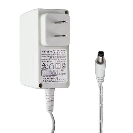 Netgear AC Adapter 12V/2.5A - White (ADS-40FPA-12 12030EPCU-L) Parts & Accessories - Chargers & Cradles Netgear    - Simple Cell Bulk Wholesale Pricing - USA Seller