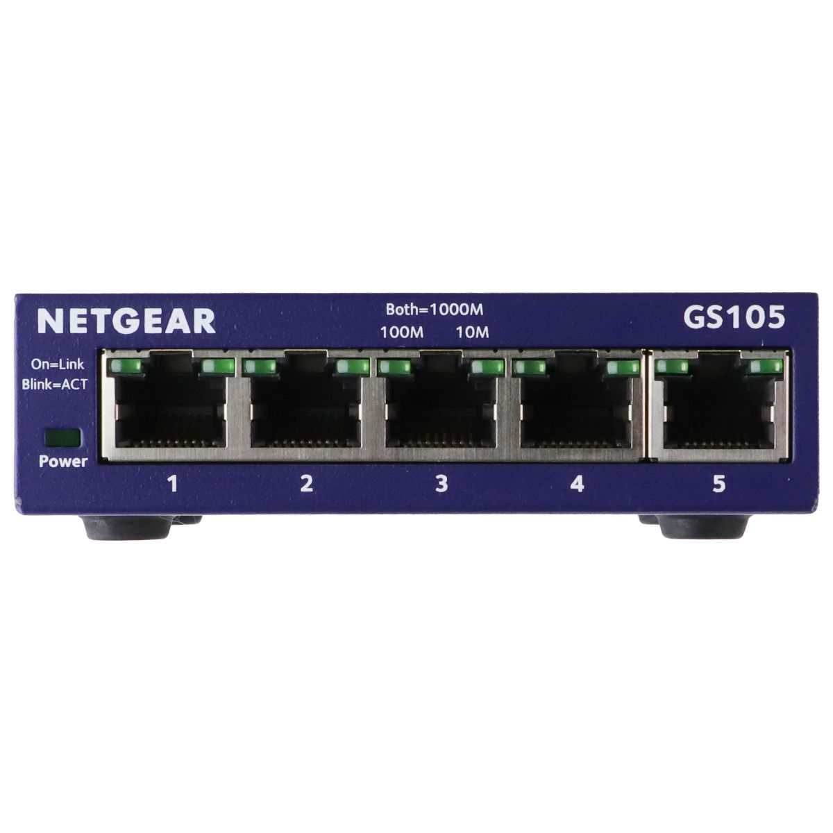 NETGEAR ProSafe 5-Port Gigabit Switch (GS105v5) - Blue