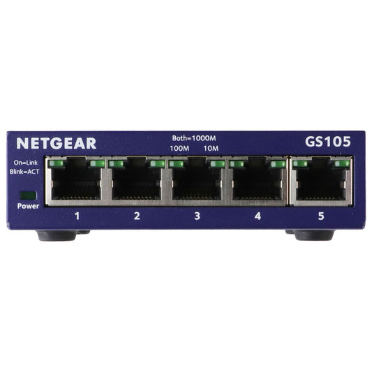 NETGEAR ProSafe 5-Port Gigabit Switch (GS105v5) - Blue