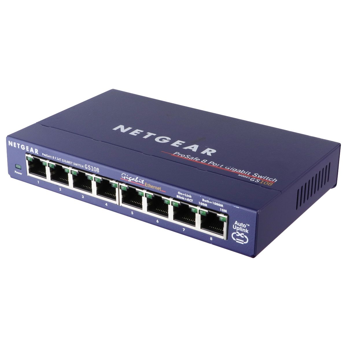 NETGEAR 8 Port Gigabit Ethernet Unmanaged Switch GS108v3 Network Hub