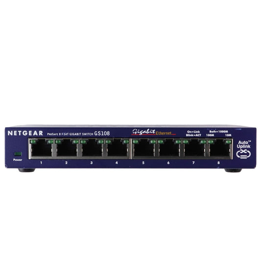 NETGEAR 8 Port Gigabit Ethernet Unmanaged Switch GS108v3 Network Hub