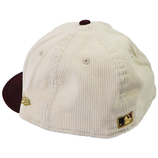 New Era 59FIFTY Washington Nationals MLB Fitted Hat - Size 7 - Ivoire/Maron/Gris Other Sporting Goods New Era - Simple Cell Bulk Wholesale Pricing - USA Seller