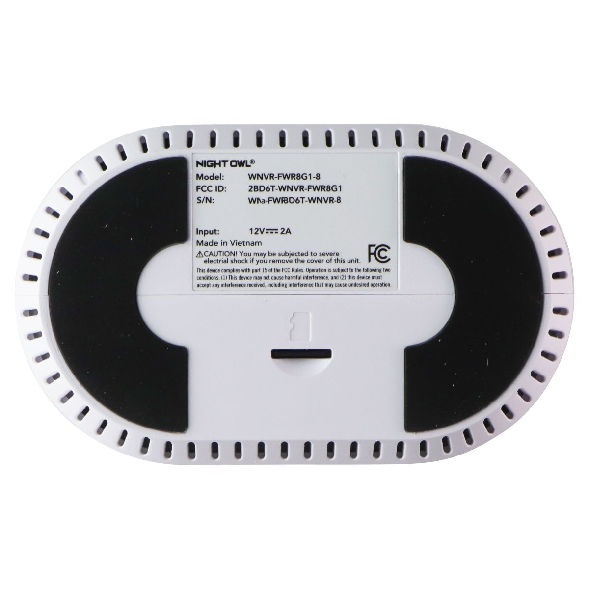 Night Owl FWR8 Series Camera Hub (WNVR-FWR8G1-8-VT4) - White Home Surveillance - Security Cameras Night Owl - Simple Cell Bulk Wholesale Pricing - USA Seller