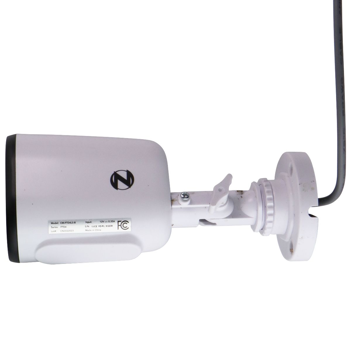 Night Owl FTD4 Wired 2K Deterrence Camera w/ 2-way Audio (CM-FTD4LS-B) - White Home Surveillance - Security Cameras Night Owl - Simple Cell Bulk Wholesale Pricing - USA Seller