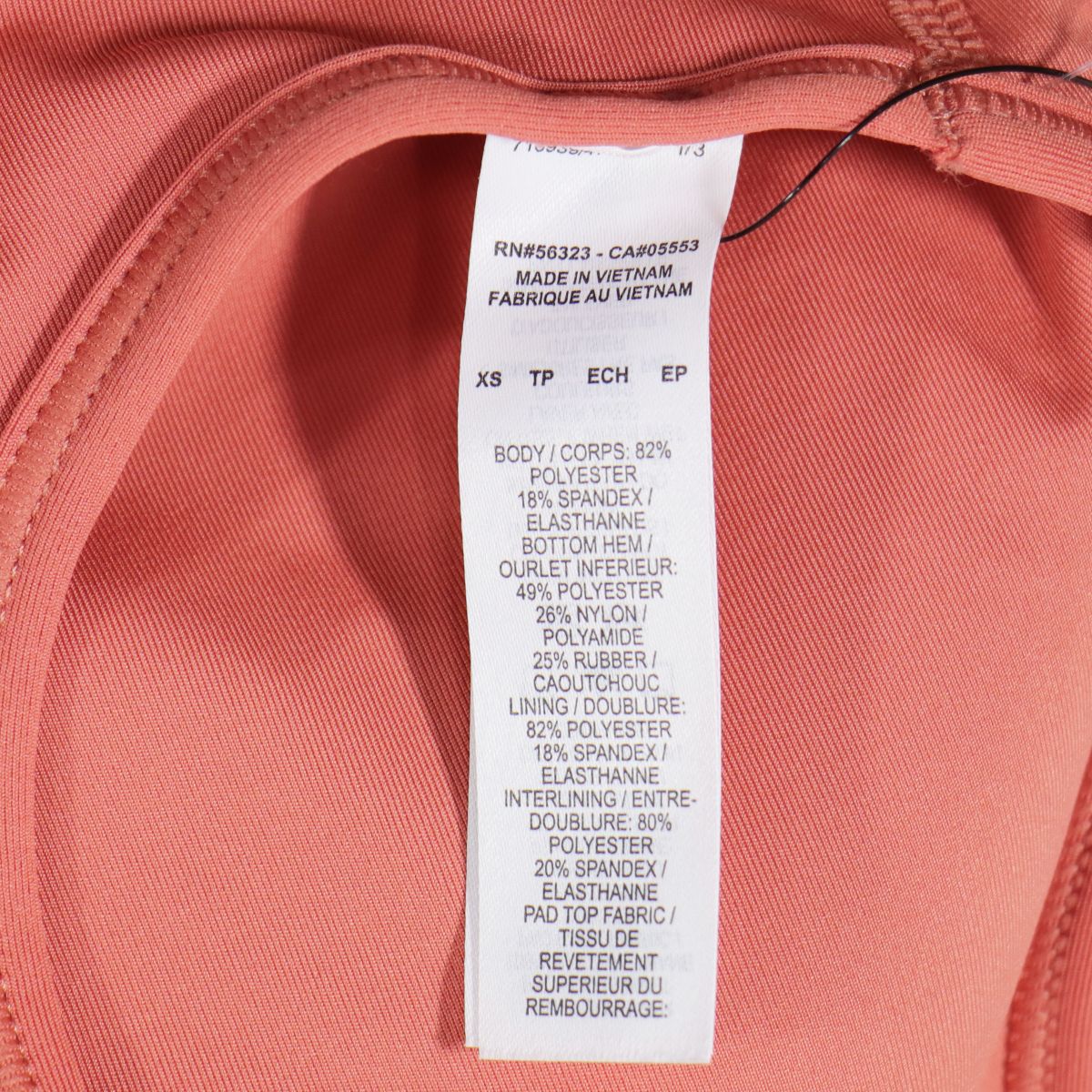 Nike Swoosh Medium Support Training Sports Bra - Size XS - Madder Root/White Other Sporting Goods Nike - Simple Cell Bulk Wholesale Pricing - USA Seller