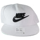 Nike Pro Futura Snapback Hat - ONE SIZE - White/Pine Green/Black (891284-100) Unisex Accessories - Hats Nike - Simple Cell Bulk Wholesale Pricing - USA Seller