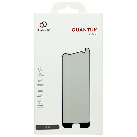 Nimbus9 Quantum Glass for LG G7 Smartphone - Clear/Black Trim Cell Phone - Screen Protectors Nimbus9    - Simple Cell Bulk Wholesale Pricing - USA Seller