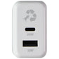 Nimble Wally Duo (32W) Dual-Port (USB-C and USB-A) Wall Charger - Polar White Cell Phone - Chargers & Cradles Nimble - Simple Cell Bulk Wholesale Pricing - USA Seller