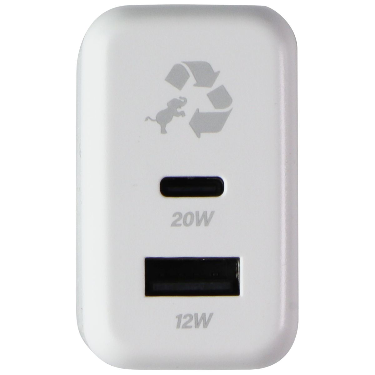 Nimble Wally Duo (32W) Dual-Port (USB-C and USB-A) Wall Charger - Polar White Cell Phone - Chargers & Cradles Nimble - Simple Cell Bulk Wholesale Pricing - USA Seller