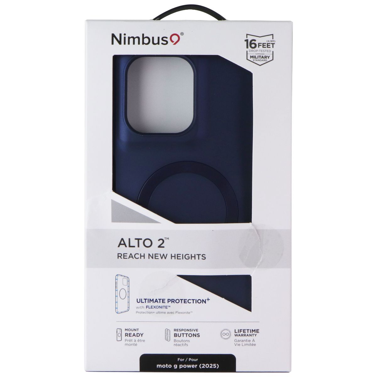 Nimbus9 Alto 2 Series MagSafe Case for Motorola Moto G Power (2025) - Blue Cell Phone - Cases, Covers & Skins Nimbus9 - Simple Cell Bulk Wholesale Pricing - USA Seller