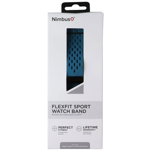 Nimbus9 Flexible Sport Watch Band for Apple Watch 44/45/46/49mm - Storm Blue Smart Watch Accessories - Watch Bands Nimbus9 - Simple Cell Bulk Wholesale Pricing - USA Seller