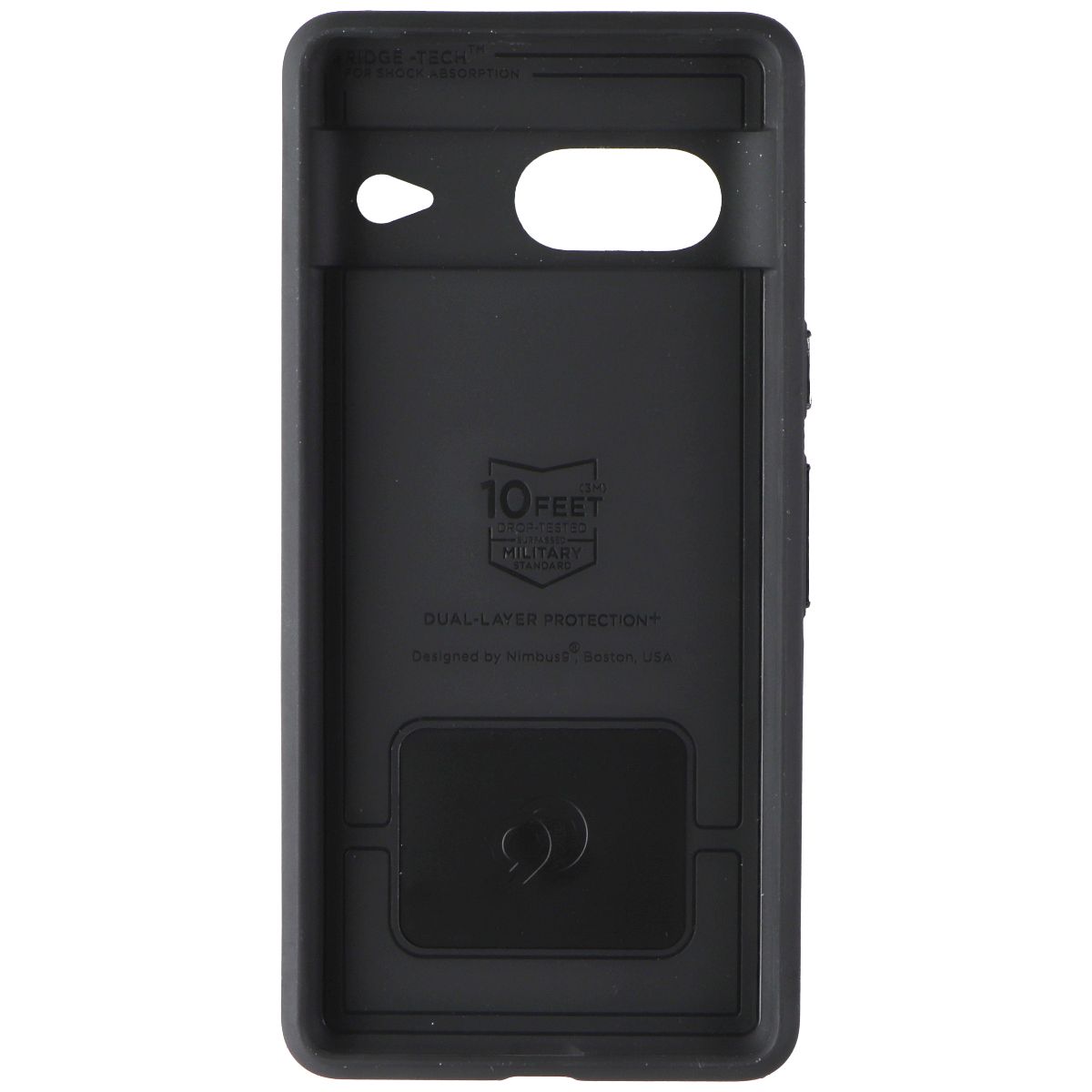Nimbus9 Cirrus 2 Series Hard Case for Google Pixel 7 - Matte Black Cell Phone - Cases, Covers & Skins Nimbus9    - Simple Cell Bulk Wholesale Pricing - USA Seller