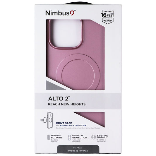 Nimbus9 Alto 2 Series Case for MagSafe for Apple iPhone 16 Pro Max - Pink Cell Phone - Cases, Covers & Skins Nimbus9 - Simple Cell Bulk Wholesale Pricing - USA Seller