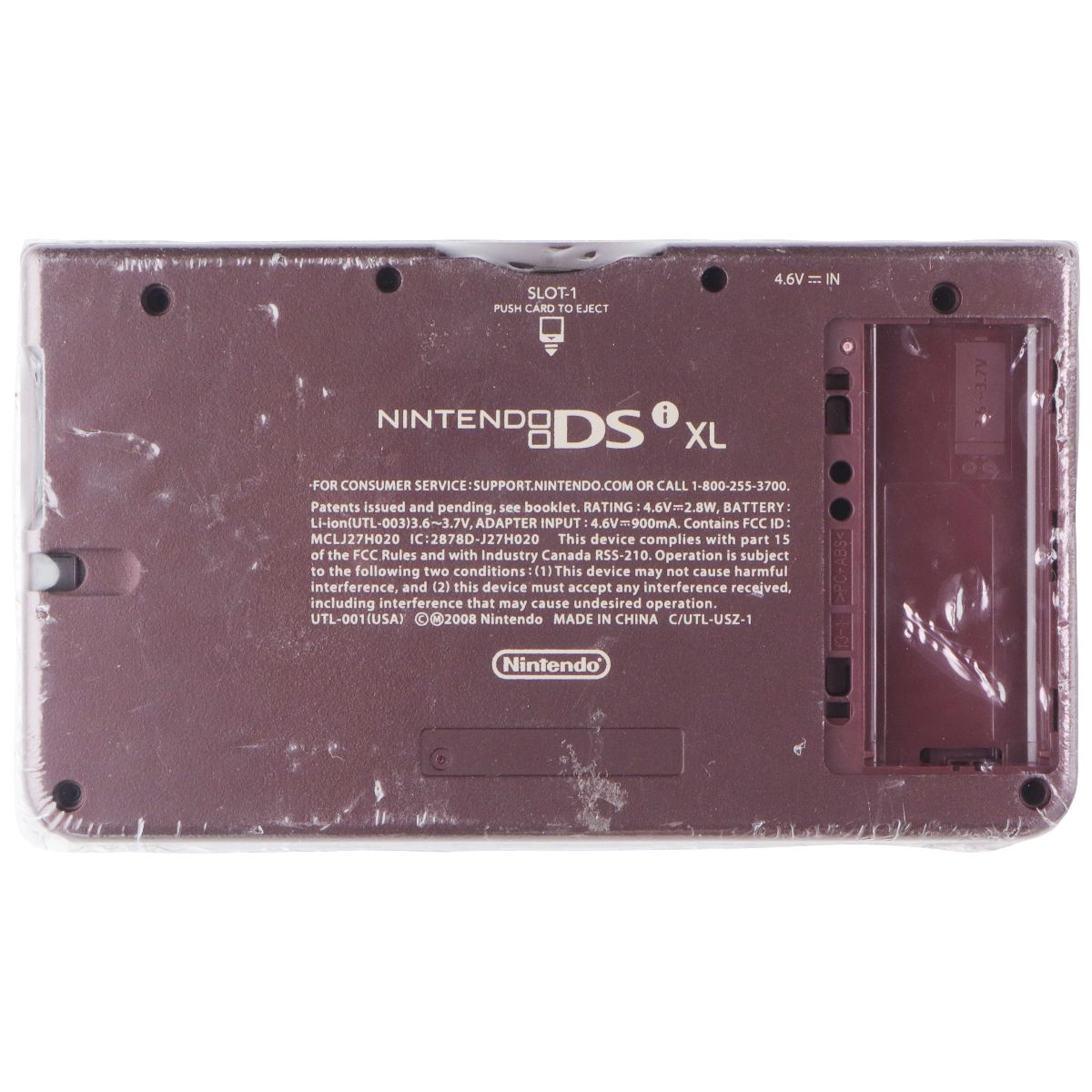Nintendo Original Housing Shell for Nintendo Dsi XL - Burgundy (C/UTL-USZ-1) Gaming/Console - Replacement Parts & Tools Nintendo - Simple Cell Bulk Wholesale Pricing - USA Seller
