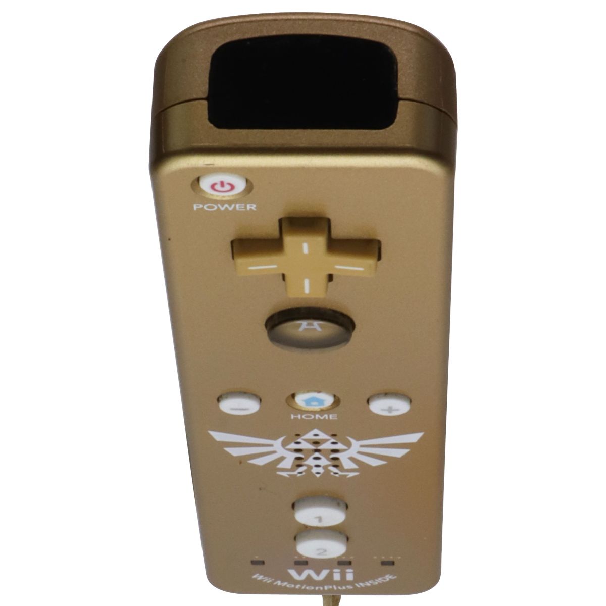 Official Nintendo Wii Remote Plus (Wii MotionPlus) - Gold Zelda Edition