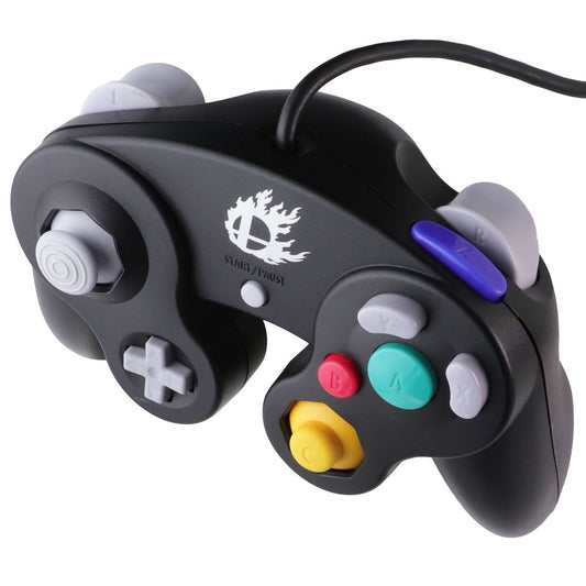 Nintendo GameCube Wired Gaming Controller - Super Smash Bros Black (DOL-003) Gaming/Console - Controllers & Attachments Nintendo - Simple Cell Bulk Wholesale Pricing - USA Seller