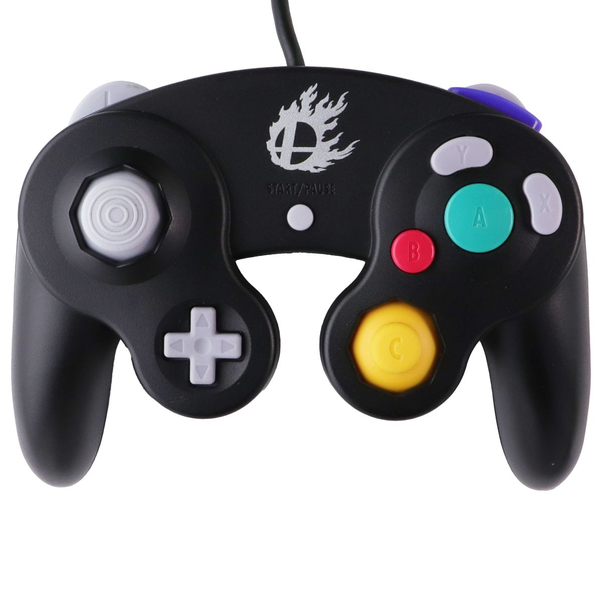 Nintendo GameCube Wired Gaming Controller - Super Smash Bros Black (DOL-003)